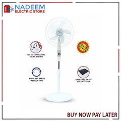 Sogo Dc (12v) Solar Floor Fan (JPN-623)