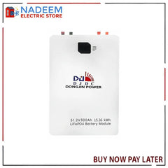 DJDC Dongjin Power 51.2V 300Ah LiFePO₄ Battery – 48V 300Ah Wall-Mounted Backup Power with WiFi | IP32 (ONLY FOR KARACHI )