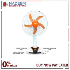 Sogo Rechargeable Table Fan – JPN-632