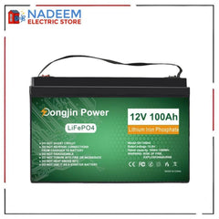 Dongjin Power LiFePO4 12V 100AHLithium Battery floor mounted