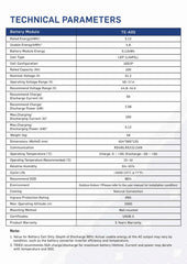 TRIEX LITHIUM BATTERY 51.2V 100AH IP65 (ONLY FOR KARACHI )
