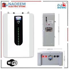 Dongjin Power 51.2V 200AH Wall Mounted Lithium Battery With Wifi Option (ONLY FOR KARACHI )