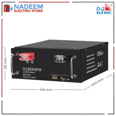 Dongjin Power 48V 100AH Lithium Battery Rack Mounted (ONLY FOR KARACHI )
