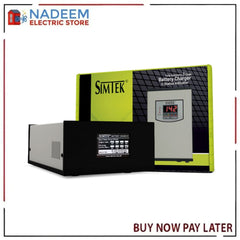 Simtek Digital Fully Automatic Battery Charger 12V 20Amp with Digital Meter – 3 Months Warranty