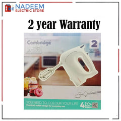 Cambridge HM03MK2 hand mixter 300Watt motor 2 year Warranty - Nadeem Electric Store