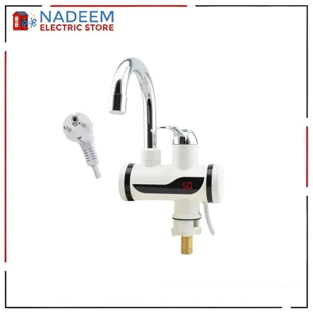 Electric tap Instant Water Heating Tap with LED Temperature - Nadeem Electric Store