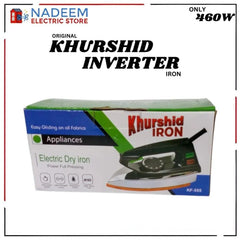 Khurshid Inverter Iron KF - 555 ( Only 460 watt ) - Nadeem Electric Store