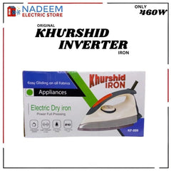 Khurshid Inverter Iron KF - 999 ( Only 460 watt ) - Nadeem Electric Store