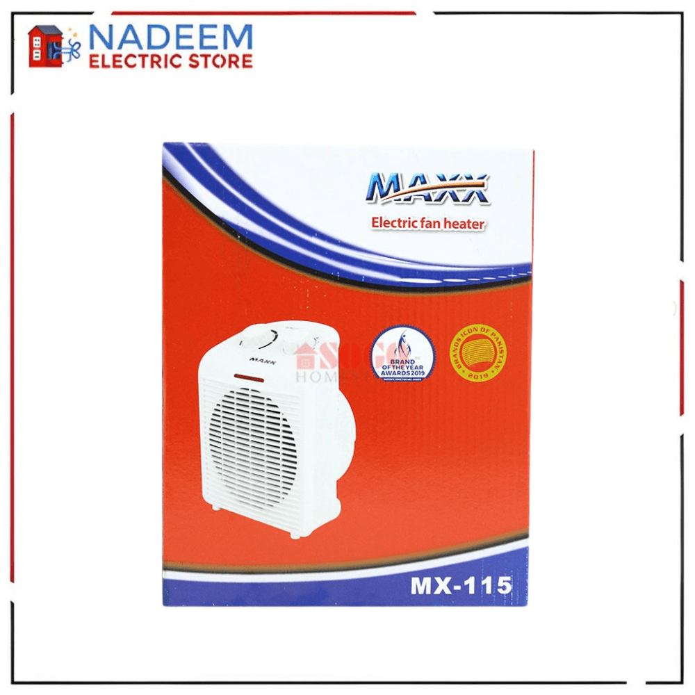 MAXX Electric Fan Heater (MX - 115) - Nadeem Electric Store