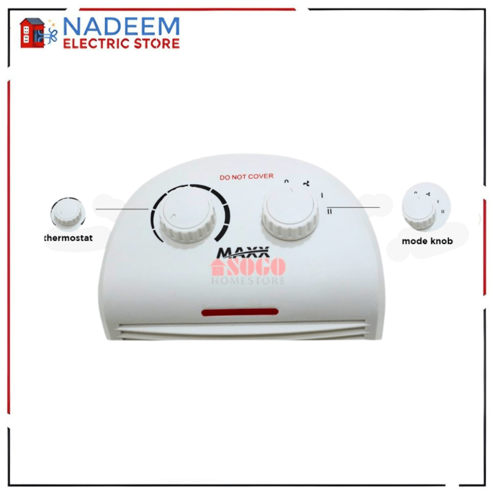 MAXX Electric Fan Heater (MX - 115) - Nadeem Electric Store