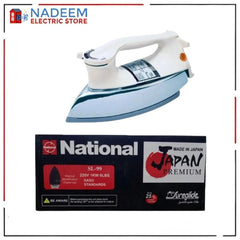 National Sl99 Deluxe Automatic Dry Iron NI-21AWTX Made In Japan With ( 5 Year Warranty )