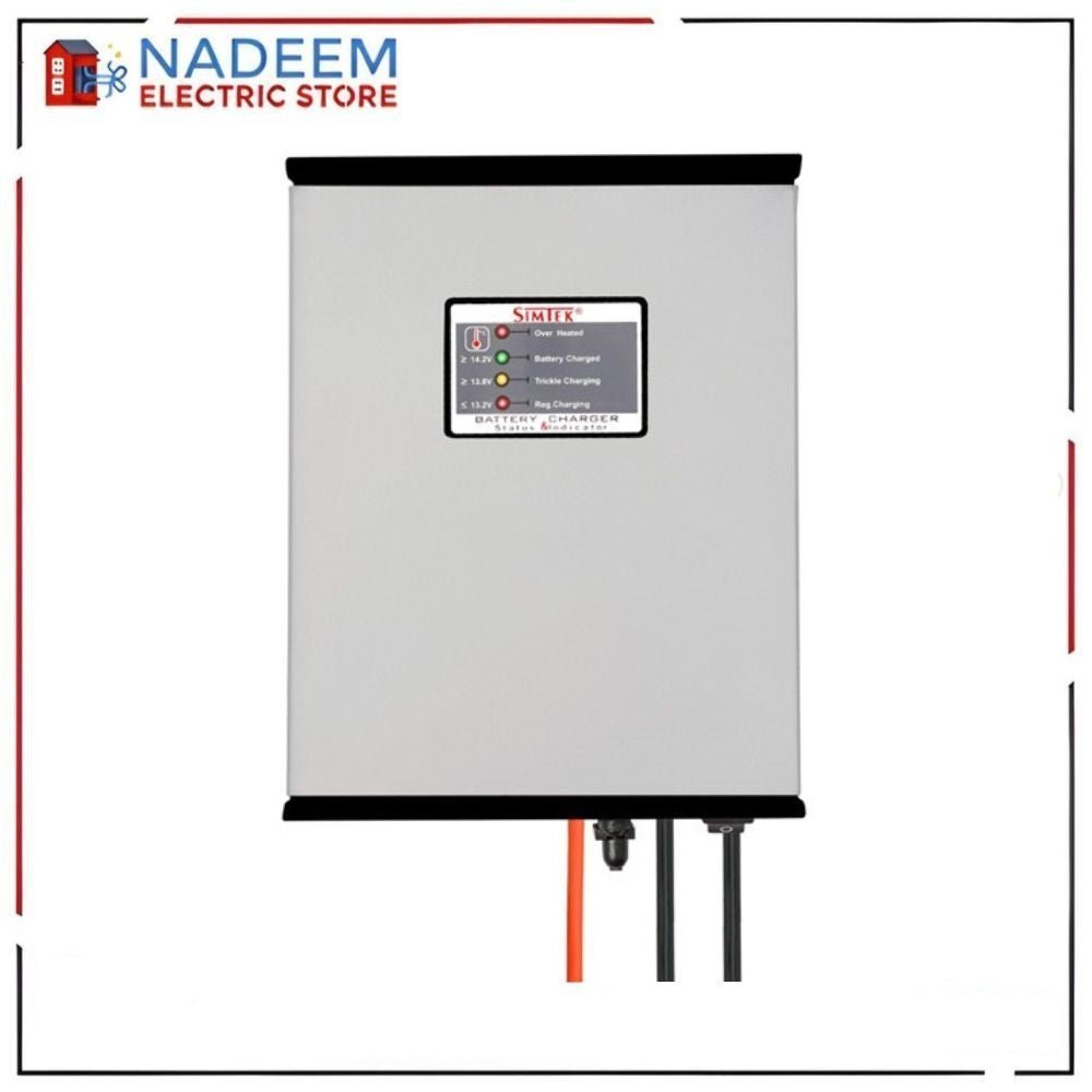 Simtek Battery Charger 12V 20 Ampere Fully Automatic Best Quality - Nadeem Electric Store