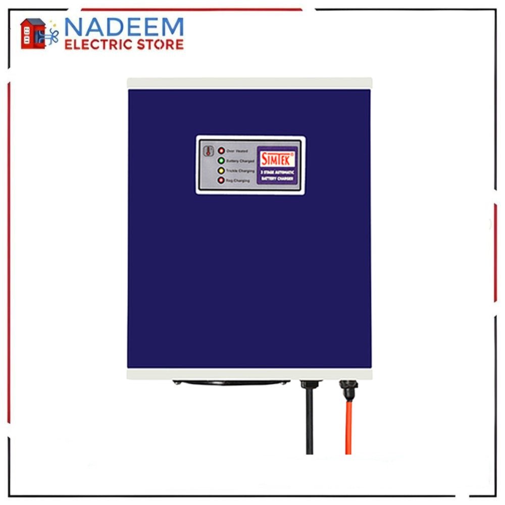 Simtek Battery Charger 12V 30 Ampere Fully Automatic Best Quality - Nadeem Electric Store
