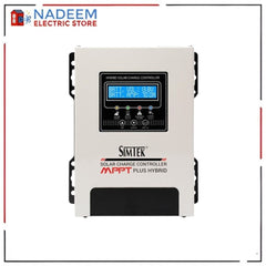 Simtek Mppt Plus Hybrid Solar Charge Controller 120v Voc 70amp Fully Automatic With Dual Lcd & Led Display Auto Detect 12v/24v – 1 Year Warranty - Nadeem Electric Store