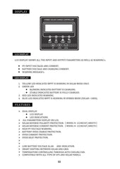 Simtek Mppt Plus Hybrid Solar Charge Controller 170v Voc 100amp Fully Automatic With Dual Lcd & Led Display Auto Detect 12v/24v – 1 Year Warranty - Nadeem Electric Store