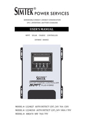 Simtek Mppt Plus Hybrid Solar Charge Controller 170v Voc 100amp Fully Automatic With Dual Lcd & Led Display Auto Detect 12v/24v – 1 Year Warranty - Nadeem Electric Store