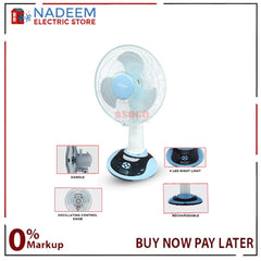 Sogo Rechargeable Table/Desk Fan (JPN-630)