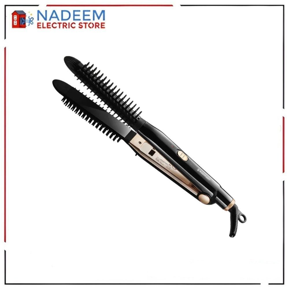 Westpoint Hair Curler & Straightener WF - 6811 - Nadeem Electric Store