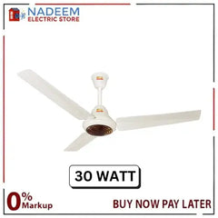 GFC Ceiling Fan Iconic 30 Watts Superior quality Electrical Steel Sheet Brand Warranty