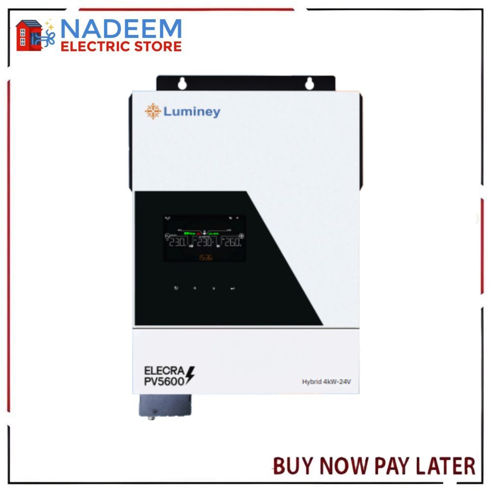 LUMINEY ELECRA PV 5600 4KW-24V SINGLE PHASE HYBRID SOLAR INVERTER