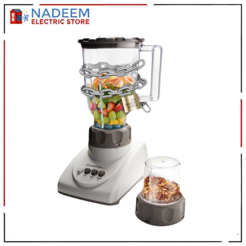 Cambridge BL 2475 -Blender 2 in 1 with Grinder U/B - White