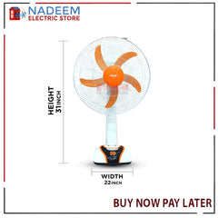 Sogo Rechargeable Table Fan – JPN-632
