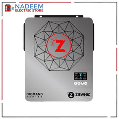 ZIEWNIC Solar Hybrid Inverter 4.5 (KW) 5G PV6500 ON/OFF/MKS/KS 100% Pure Sine Wave Solar Inverter 5 YEAR BRAND WARRANTY