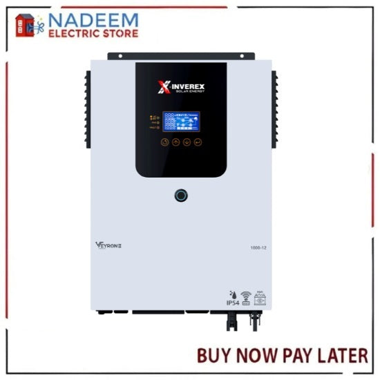 Inverex Veyron II 1.6KVA Premium MPPT Solar Inverter (1600W-12V)