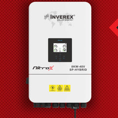 Inverex Nitrox 8 KW - 48 V Solar inverter (Single phase) 5 Year Warranty