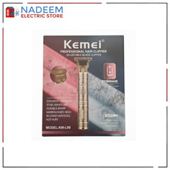 Kemei Professional Hair Clipper - Adjustable Blade Clipper (Model: KM-L99)