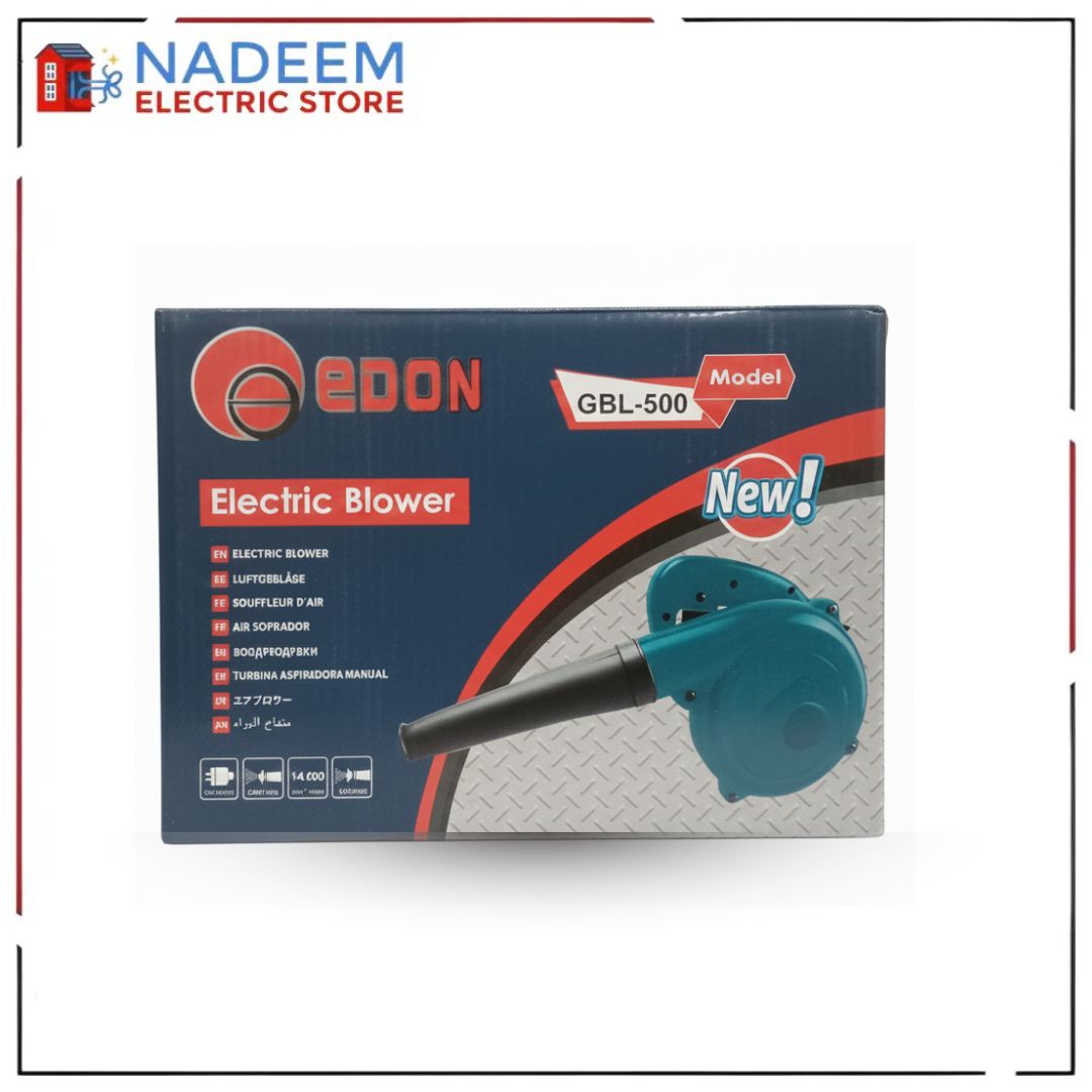 EDON GBL-500 High-Power Electric Air Blower & Dust Cleaner
