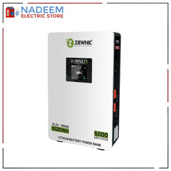 ZIEWNIC Li-Wall V2 - 51.2V - 100AH LITHIUM BATTERY ( ONLY FOR KARACHI )