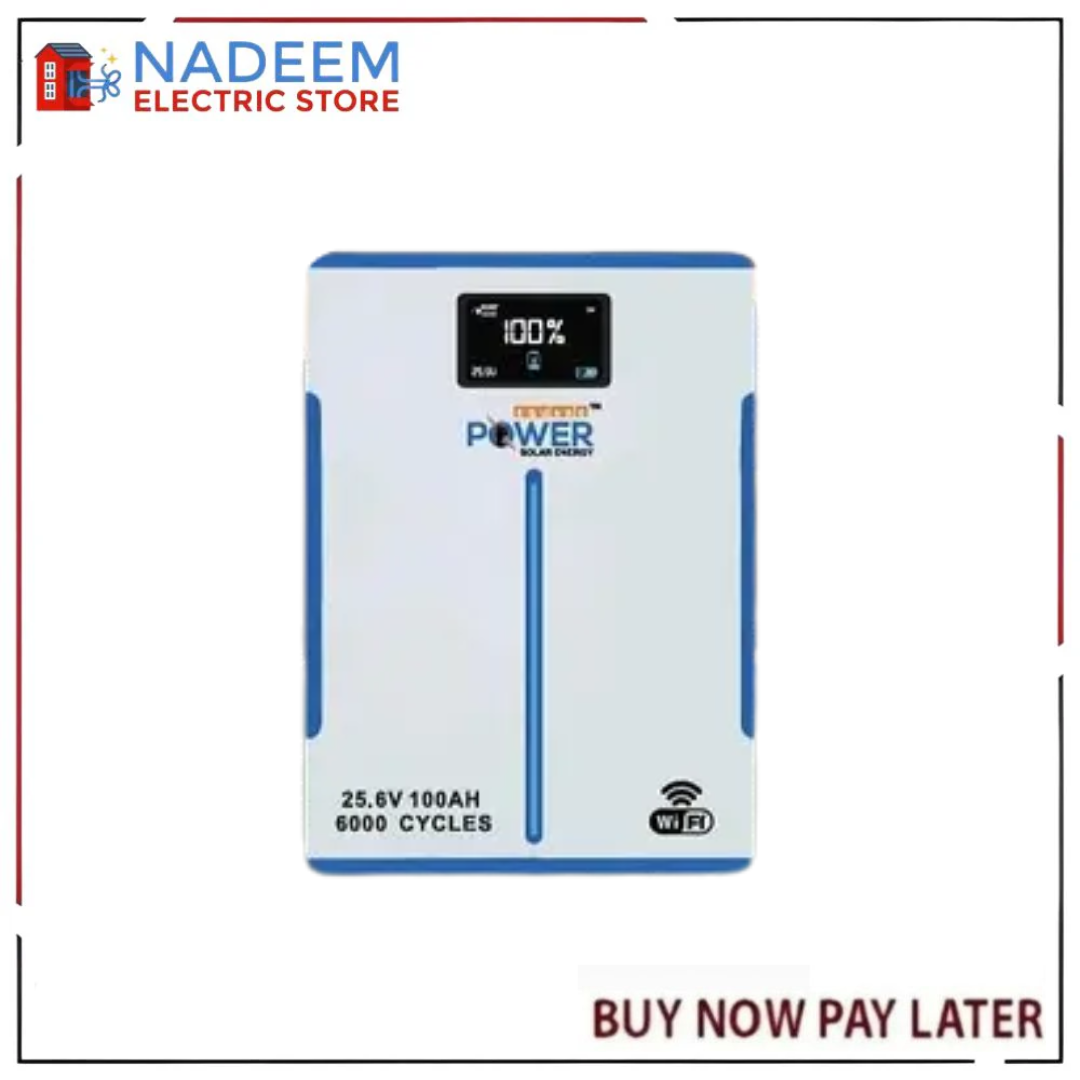 Power Square Everon 25.6V 100A 2560WH Lithium Ion Battery  ( ONLY FOR KARACHI )