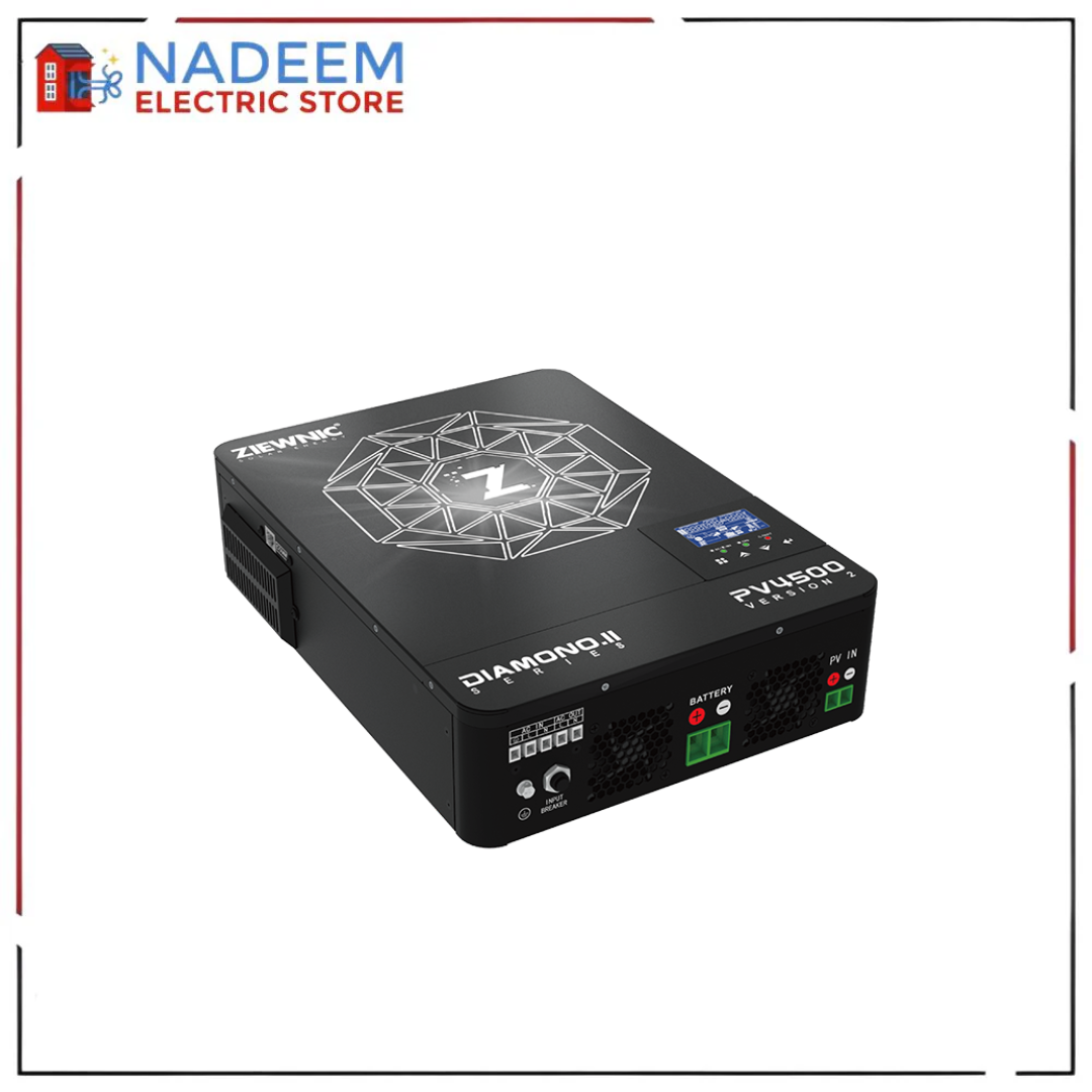 ZIEWNIC DIAMOND II PV 4500 3.2KW 100% PURE SINE WAVE SOLAR INVERTER