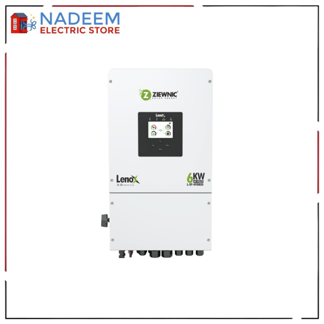 ZIEWNIC HYBRID ON / OFF GRID 6KW (PV8000) 48V WITH ENERGY STORAGE