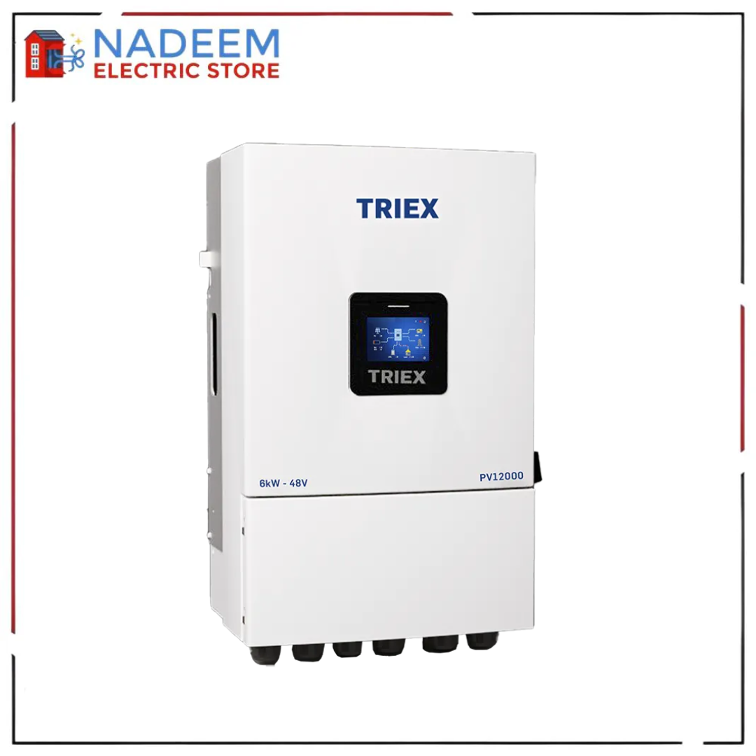 Triex 6kW, PV12000 (IP66) SINGLE PHASE HYBRID LV INVERTERS