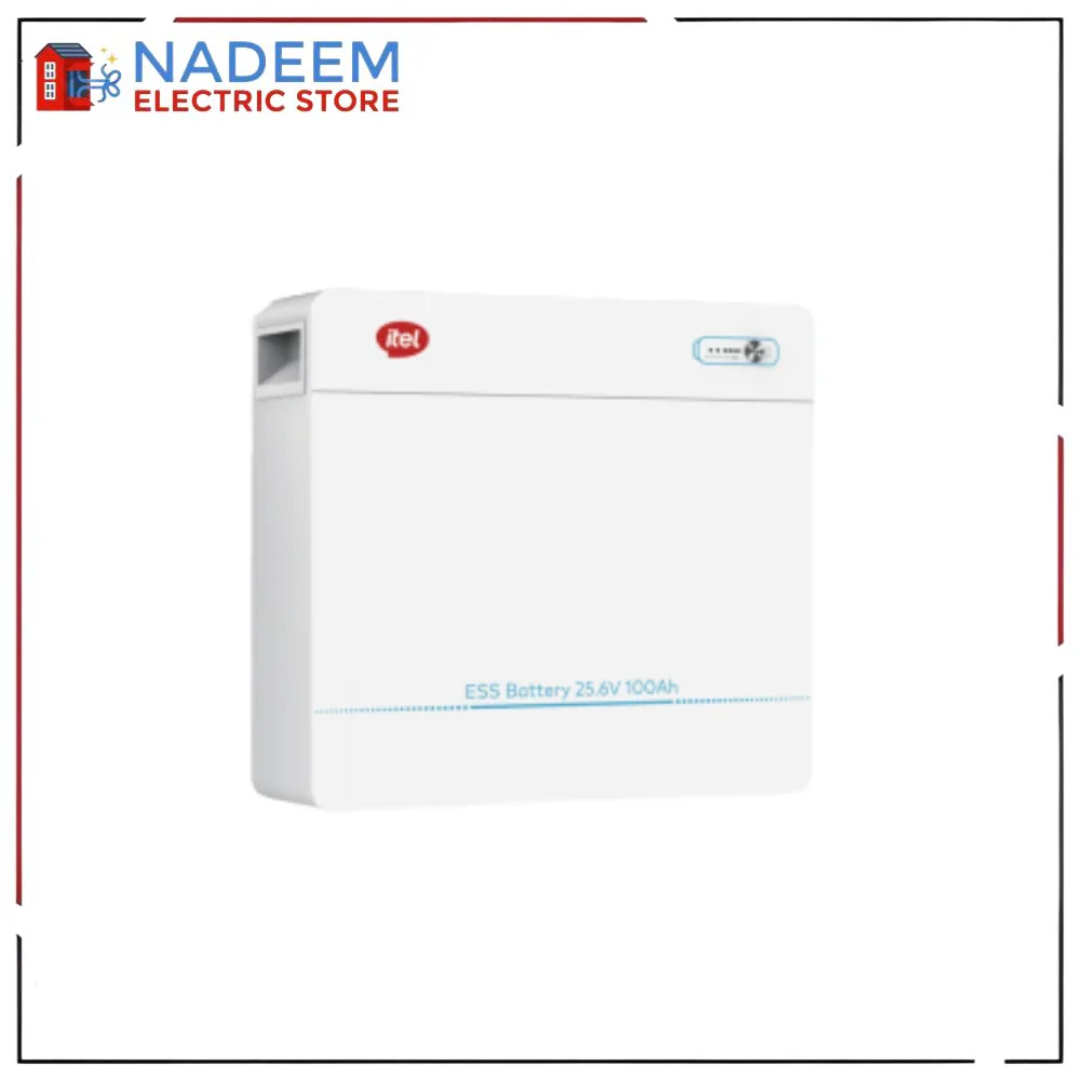 Itel 24V 100Ah Lithium Battery  (ONLY FOR  KARACHI )