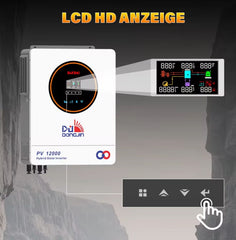 Dongjin Hybrid Inverter 10.2KW 48V PV 12000 Pure Sine Wave Solar Inverter