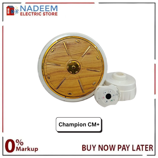 Champion CM+ (AC-DC Ceiling Fan Inverter Hybrid) - Remote Control Copper Winding 56 inches
