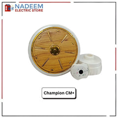 Champion CM+ (AC-DC Ceiling Fan Inverter Hybrid) - Remote Control Copper Winding 56 inches