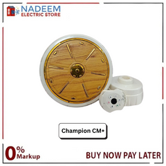 Champion CM+ (AC-DC Ceiling Fan Inverter Hybrid) - Remote Control Copper Winding 56 inches