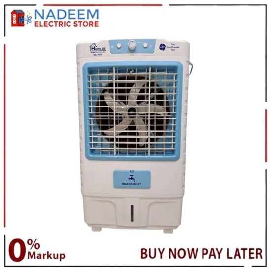 Home Aid HA-7010 Room Air Cooler -Volt Solar & Battery With Ice Pads