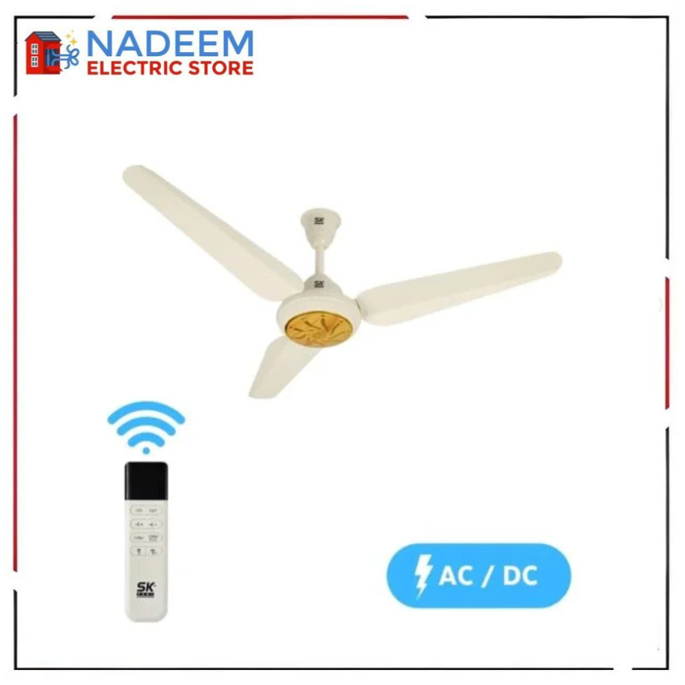 SK AC DC Ceiling Icon Model Copper 56 Inch Brand Warranty