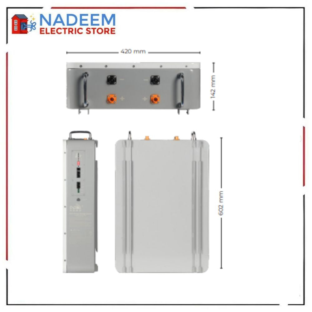 Dongjin Power 48V 100AH Wall Mounted Lithium Battery without wifi