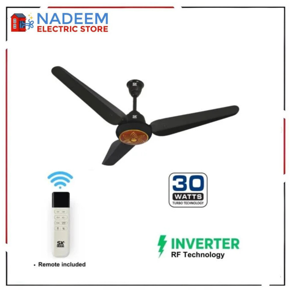 SK fan Ucon  Inverter 30 watt Model Copper 56 Inch Brand Warranty