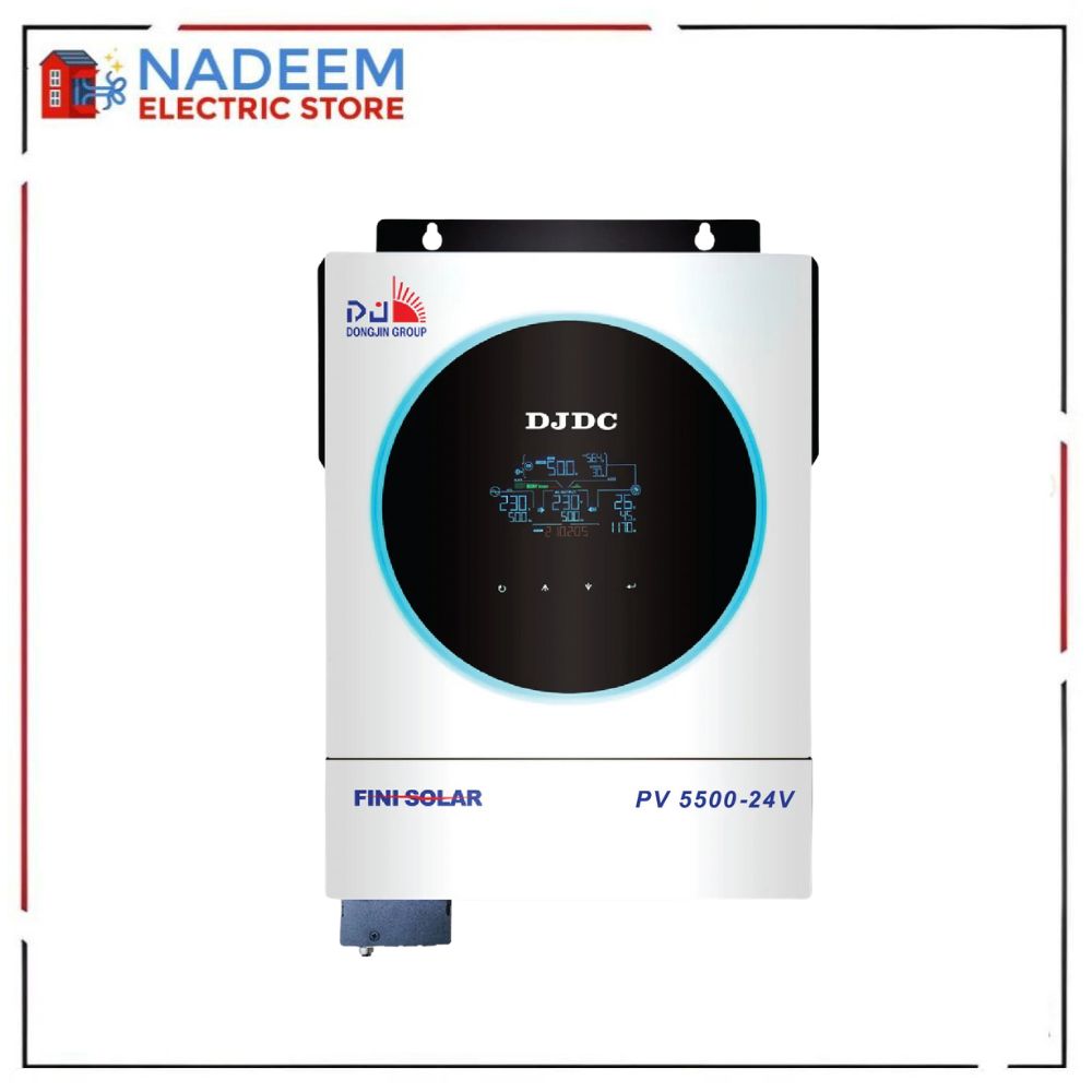 Dongjin DJDC PV5500 DUAL Fini series  HYBRID SOLAR INVERTER 4KW With 5.5KW MPPT Solar Charge Controller