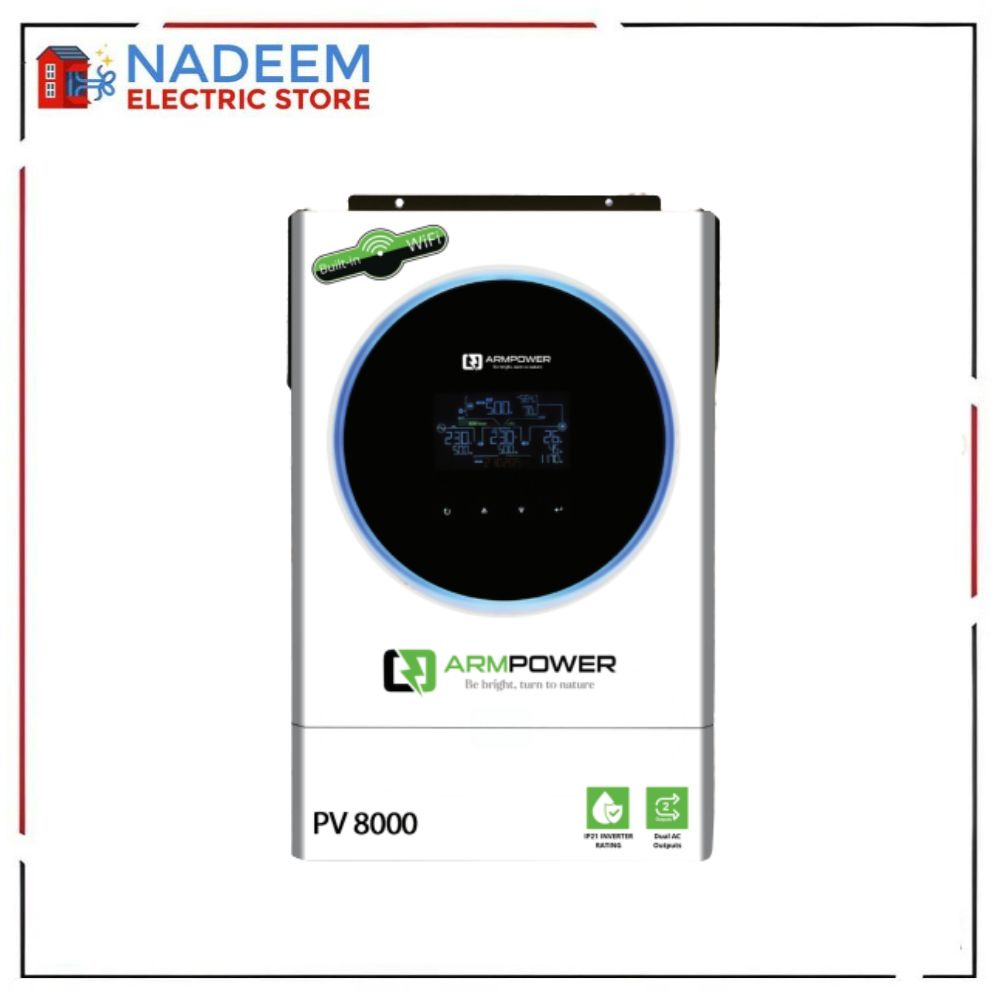 ARM Power PV 8000 Hybrid Inverter Infini Pro Series 6.2KW)