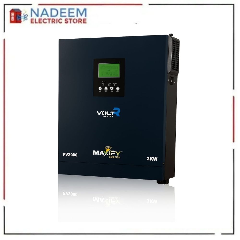 MAXIFY Volt R PV 3000 – 3kW Hybrid Solar Inverter | Built-in WiFi | Works Without Battery