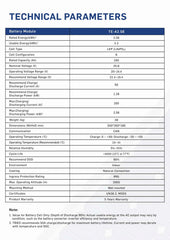 TRIEX LITHIUM BATTERY 25.6V 100AH IP65  (ONLY FOR  KARACHI )