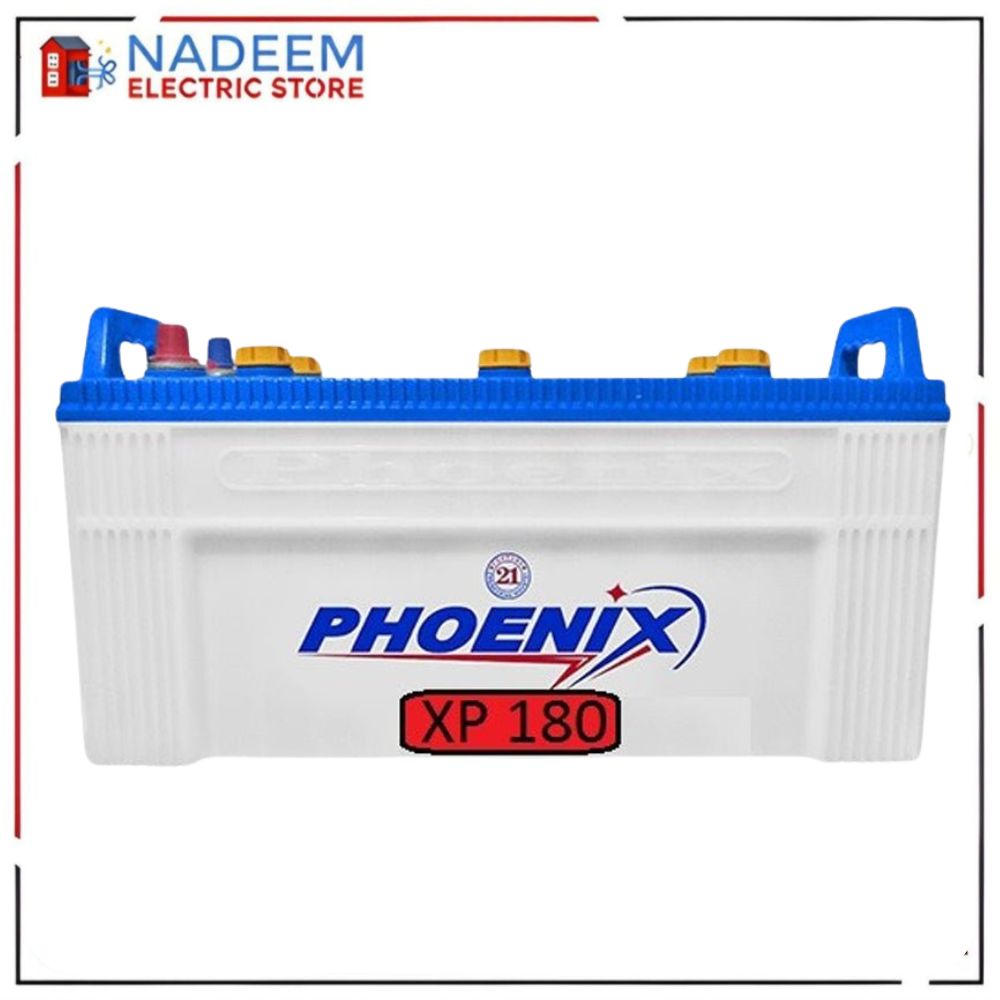 Phoenix Battery Xp 180 130 AH 21 Plate Phoenix Battery